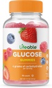 Glucos salvavidas - Great Tasting Natural Flavor Gummy - Gluten Free GMO-Free Chewable - para adultos y niños - 90 Gummies