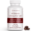 VESIsorb Ubiquinol-QH 100 mg Softgels, 30 Cuenta