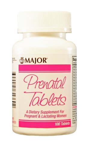 MAJOR Tablas prenatales, 270,8 mg