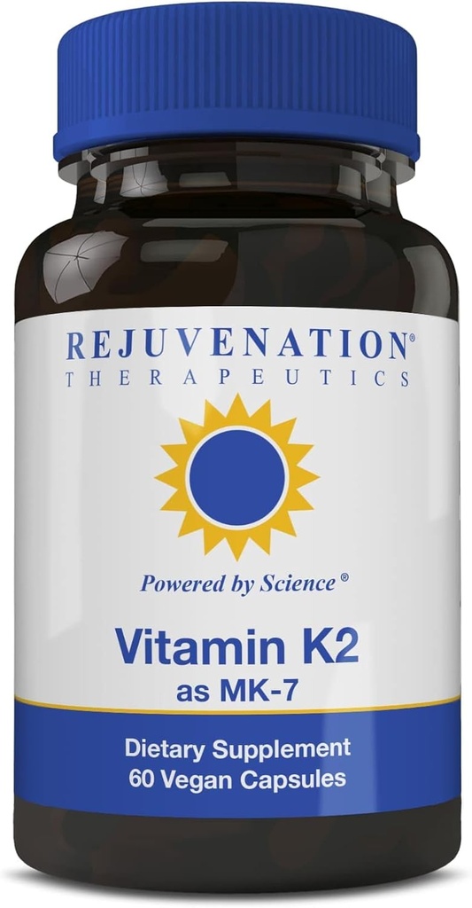 Vitamina K2 MK-7 tención 60-Day Supply, High Potency (300mcg)
