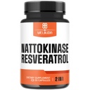 WELBUDA Nattokinase Supplement with Trans-Resveratrol - 30 Servings