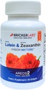 Lutein natural + suplemento del ojo de Zeaxanthin – apoya la salud del ojo, el cerebro y la piel con carotenoides Maculares, Biodisponibilidad Superior, AREDS2 Fuente de luteína escogida – 60 geles suaves
