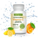Liposomal - Vitamina c 1000mg - 60 Vitamina c Capsules - Absorción superior, biodisponibilidad liposomal Vitamina c por Luna y Mercurio