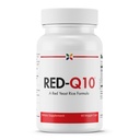 Stop Aging Now - RED-Q10 Orgánica de arroz de levadura roja con CoQ10 - Levadura roja Formula - 60 cápsulas de verduras