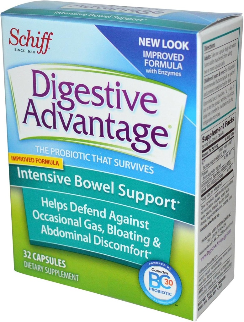 Ventajas Digestivas IBS para el manejo dietético de soporte intensivo de bolos - 32 Ea