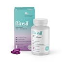 Biosil Advanced Hair + Nail Care - Growth Vitamins for Women - Strengthening & Thicken Strands - 60 Capsules - Patented ch-OSA - 30-Day Supply
