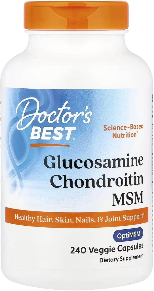 Mejor Glucosamine Chondroitin MSM - 240 cápsulas