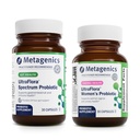 Metagenics Bundle - UltraFlora Spectrum (30 conteo) " UltraFlora Women's (30 conde) - para la salud digestiva, inmune " Vaginal Health
