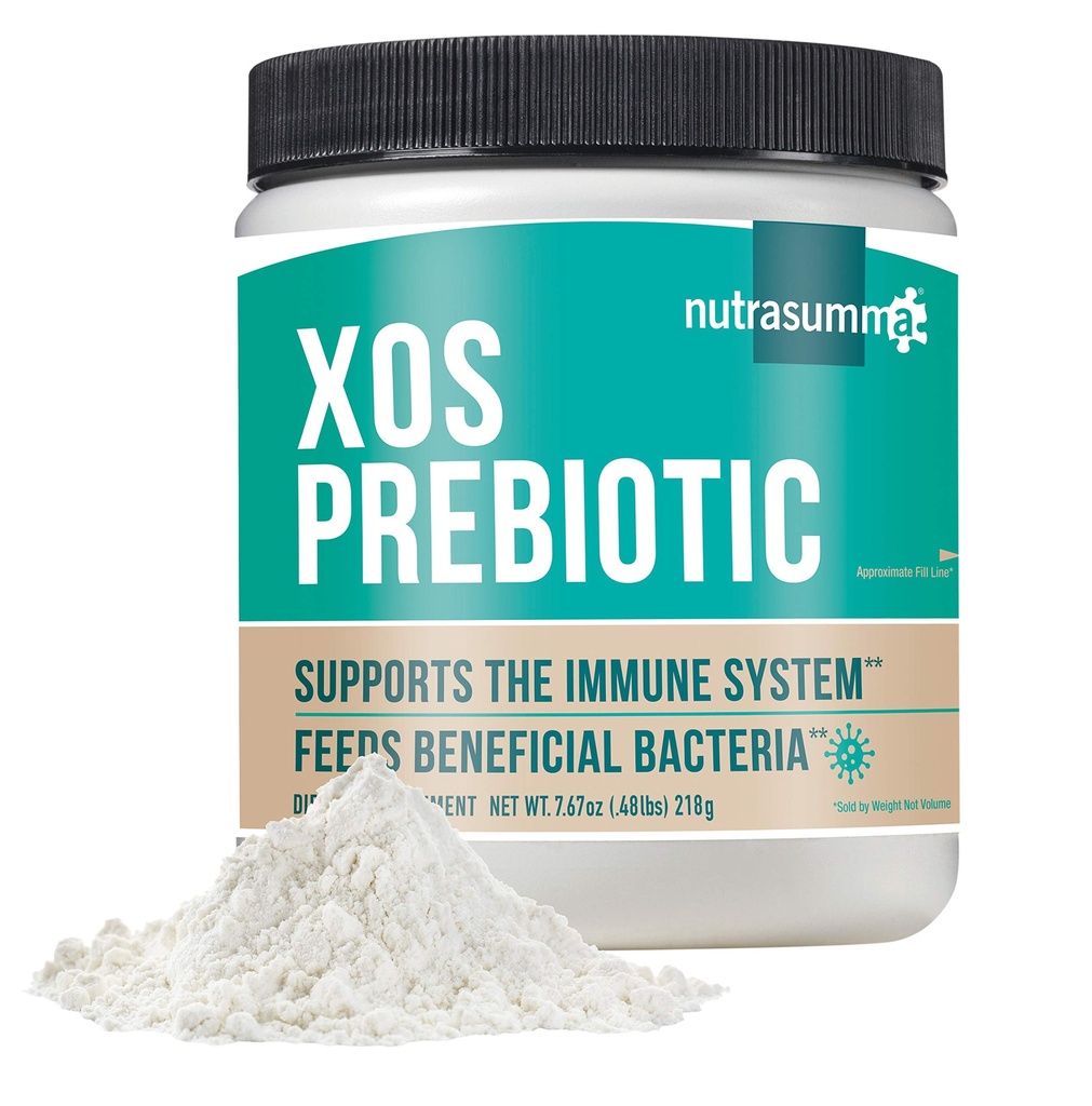 Nutrasumma XOS Prebiótico Suplemento dietético, 7.67 oz(218 g)