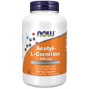 AHORA Suplementos Alimentarios, Carnitina Acetyl-L 500 mg, Aminoácidos, Cerebro y Función Celular Nerve*, 200 cápsulas Veg