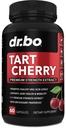 Tart Cherry Extract Capsules Suplemento - Purge Uric Acid Flush Cleanse Antioxidant Pills for Rest Support - Tart Cherry Capsules Anthocyanin Suplementos Cerezas Ultra Puras Vitaminas Concentrate Pill