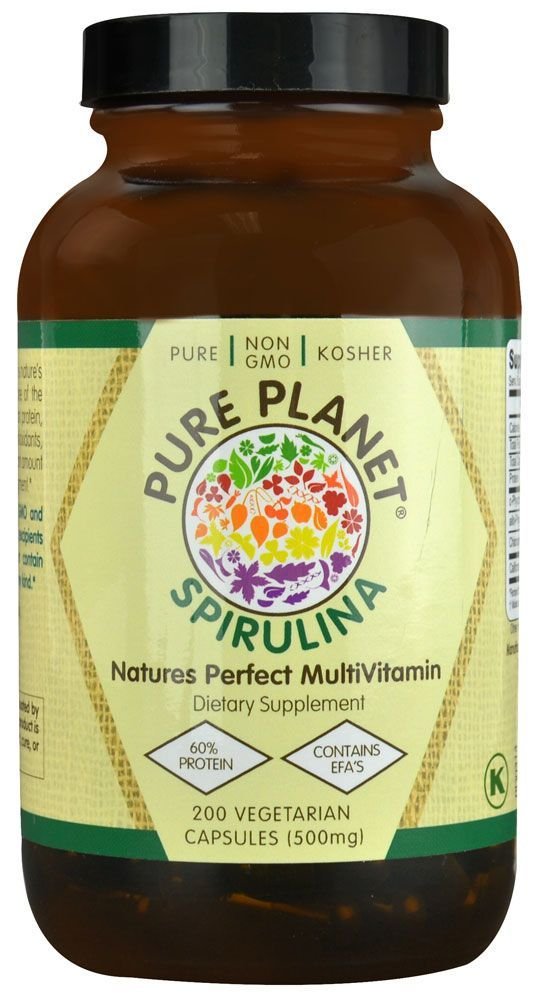 Puro planeta 100% pura espirulina, 200 TC