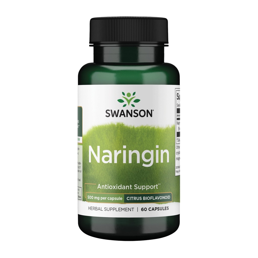 Swanson Naringin 500 Milligrams 60 cápsulas
