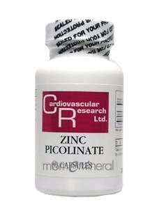 Fórmulas ecológicas - Zinc Picolinate 60 caps 25 mg [Salud y Belleza]
