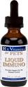 Vitaminas Rx Liquid Immuno Dog & Cat Immune Support - Reishi Mushroom Más L-Lysine para gatos - Immunity Booster Suplemento - Bacon Flavor - 2 oz.
