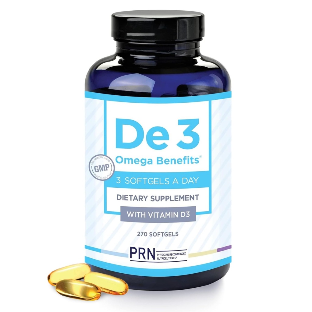 De3 Ojo seco Ultra Puro rTG Omega 3 – Soporte para Ojos secos - 2240mg EPA &amp; DHA – Nuevo &amp; Mejorado-Burpless-3 por servicio de día, 3 meses de suministro