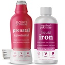 Promesa de Madre Hierro Líquido y Prenatal Bundle