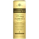 Solgar Vitamina Líquida D3 125 mcg (5.000 UI), 2 fl oz - Delicious, Natural Orange Flavor - Ayuda a mantener los huesos saludables " dientes - Immune System Support - Gluten Free, Dairy Free, Kosher - 59 Serviciones
