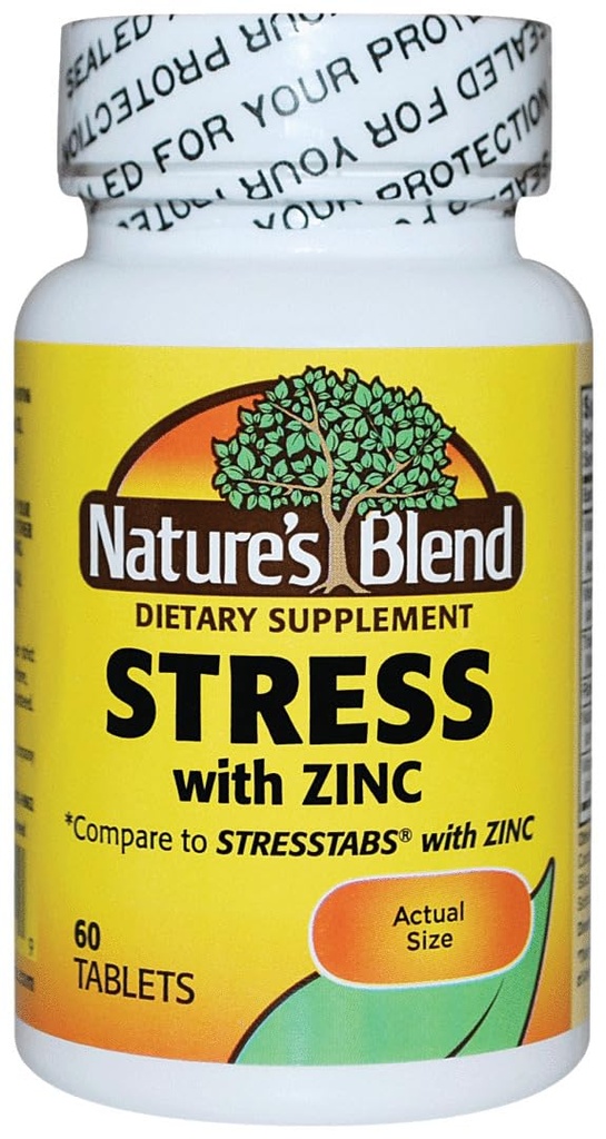 NAT B Stress Fórmula W/ZINC TB 60