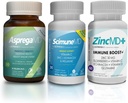 ScimeraMD® AspregaMD 30CT Probiotic + Prebiotic, ScimeraMD® ScimuneMD 30CT Immune Support and ScimeraMD® ZincMD Suplemento de Apoyo Inmunitario para la Salud Digestiva y Apoyo al Sistema Inmunitario