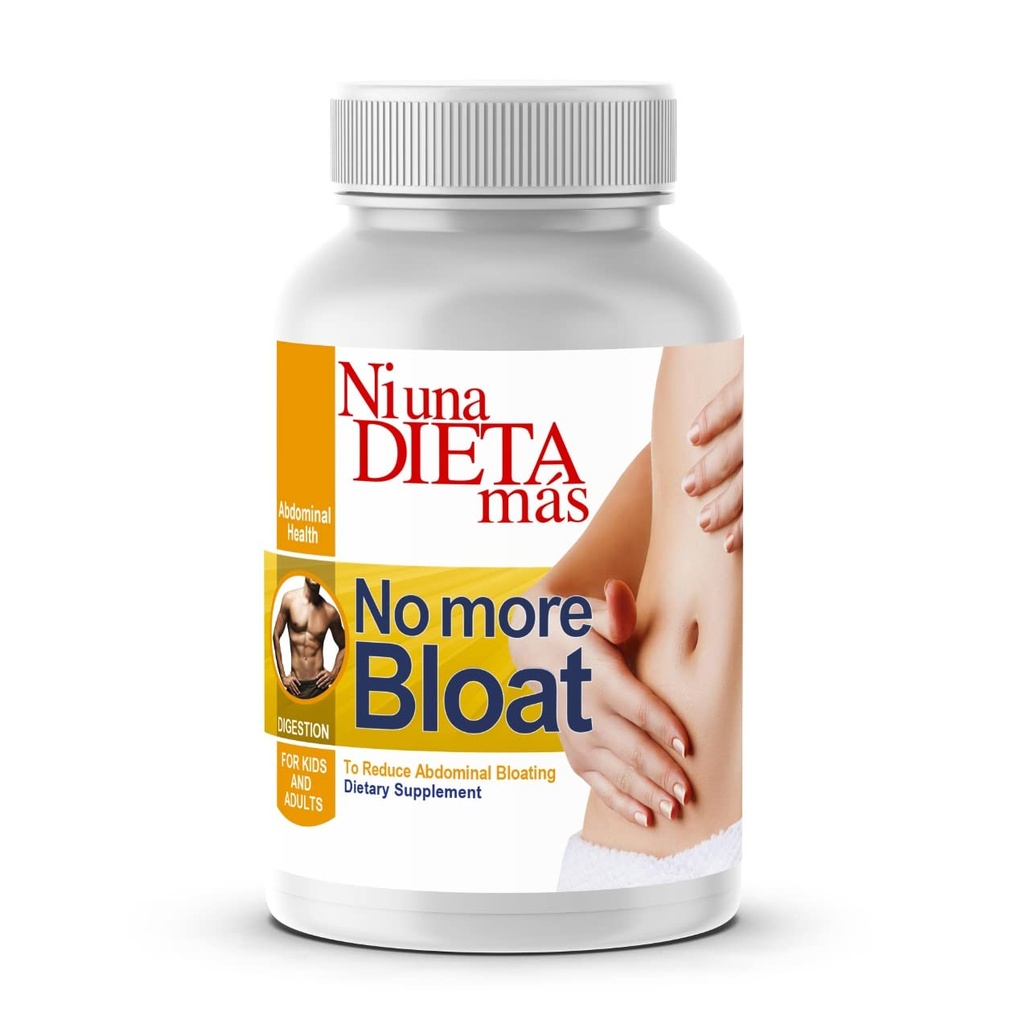 Reducir el Bloating Abdominal, Gas y Reflujo - Ayuda de digestión para múltiples alimentos (Milk, Queso, Meats, Veggies) Efecto inmediato (Fast Action)