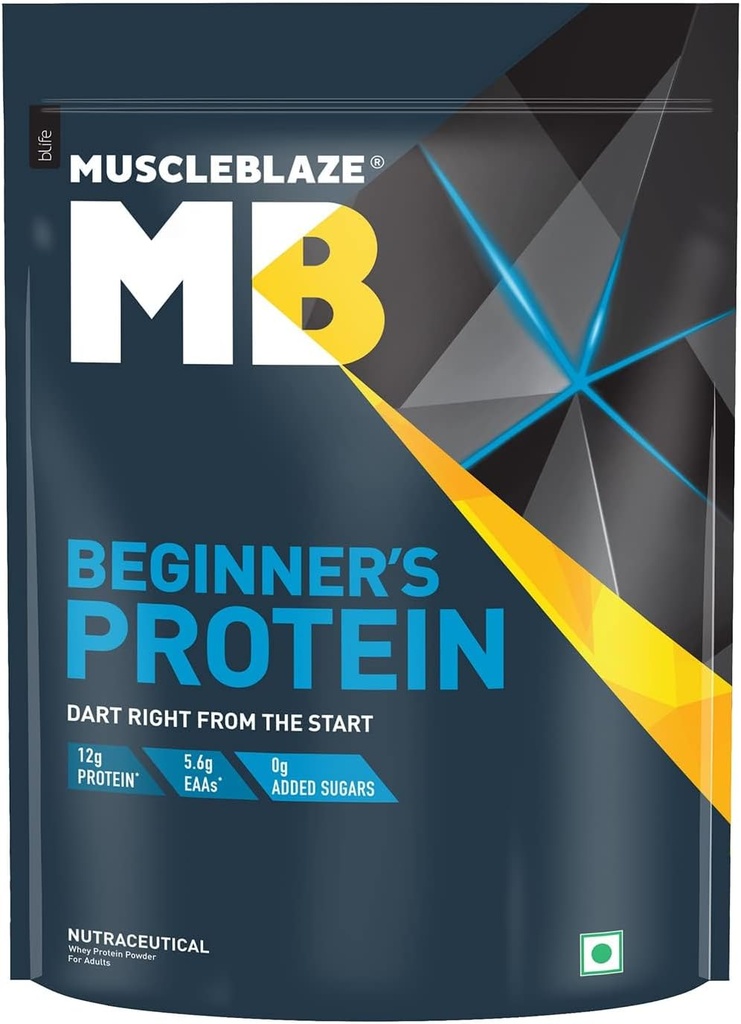 Proteína Whey del principiante genérico, azúcar sin agregado, recuperación muscular más rápida & fuerza mejorada (Chocolate, 500 g / 1.1 lb)