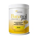 Banatrol® Natural Anti-Diarreica con Prebióticos, Alivio de la Diarrea Crónica, SII, Diarrea Recurrida, Alimentos Médicos Con Apoyo Clínica, No Estipados, 90 Servimientos (Banana)