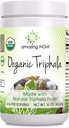 Increíble India Orgánica Triphala 16 Oz Powder Silencio 113 Serviciones Silencio Natural Herbal Suplemento Silencio No GMO Silencio Gluten Gratis