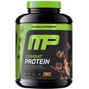 MusclePharm Combat Protein Powder, Chocolate Milk Flavor, Fuels Muscles for Productive Workouts, 5 Protein Sources Including Whey Protein Isolate & Egg Albumin, Gluten Free, 4.2 lb, 52 Servings