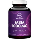 MRM Nutrition MSM 1000mg ← Pure Methyl-sulfonyl-Methane Capsules  Joint, Hair, Skin &amp; Nail Support ANTE Bioavailable Sulfur Supplement TEN Vegan + Gluten-Free TEN 120 Servings