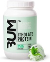 RAW Whey Isolate Protein Powder, Mint Chip Ice Cream (CBUM Itholate Protein) - 100% Grass-Fed Sports Nutrition Powder for Muscle Growth & Recovery - Low-Fat, Low Carb, Naturalmente Flavored - 25 Servimientos