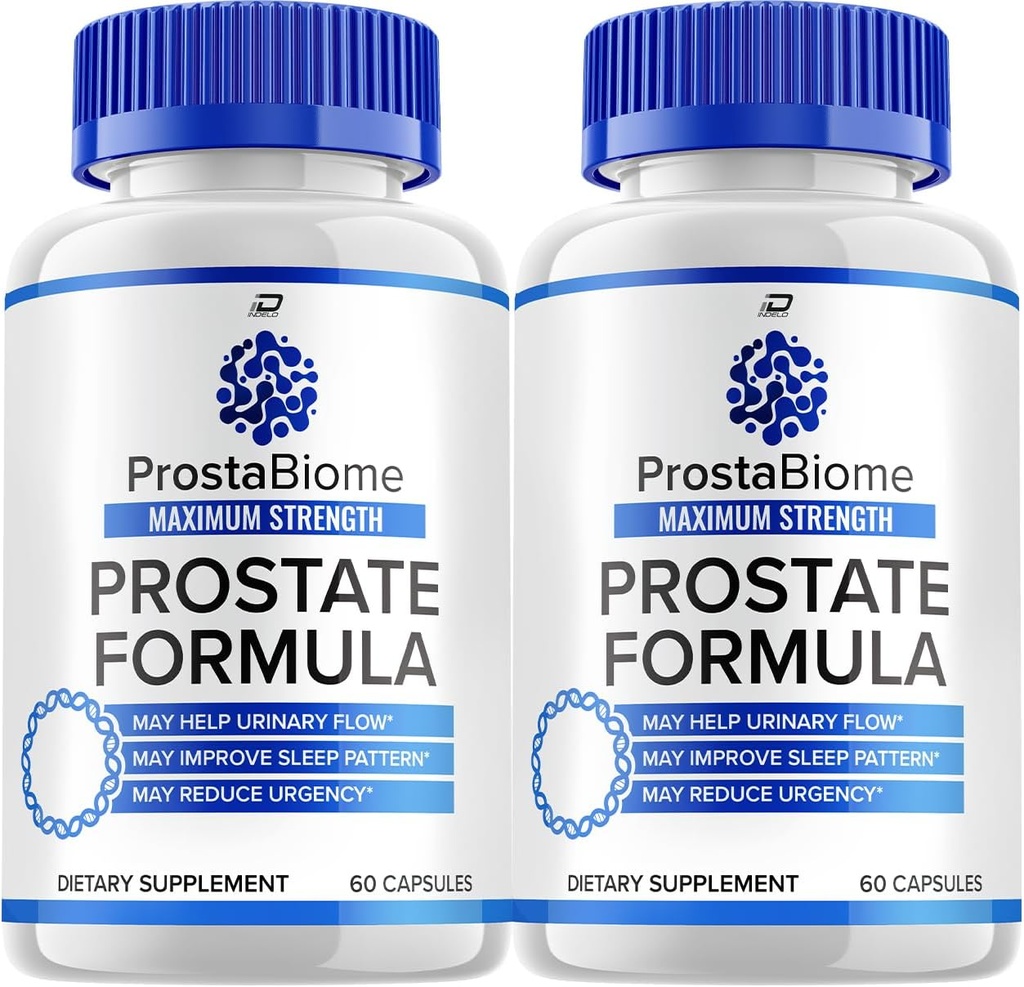 Prostabiome Suplemento Advanced Energy Pills - Suplementos para Hombre - Prostabiome biome Prostabiome para Hombre Salud Suplemento, Prostabiome Reseñas (2 Pack - 120 cápsulas)