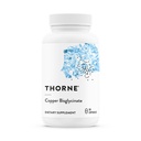 THORNE - Bisglycinate de cobre - Suplemento Mineral de traza bien absorbida - 60 cápsulas