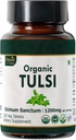 Tulsi 120 Tabletas – USDA Organic Holy Basil – Supports Stress Relief & Adaptogenic Saldo Silencioso Suplemento dietético120tab