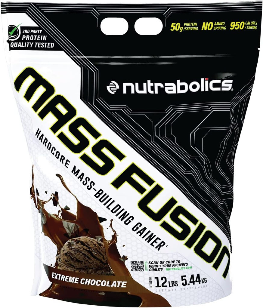 Fusión en Masa Nutrabolics (Chocolate Extreme, 12 Ib (29 Servimientos))