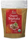 Jiva Organics Organic Triphala Powder 7 Ounce Bag - Ground Amla, Bhibitaki y Haritaki Fruits Blended, 100% Natural &amp; Non-GMO