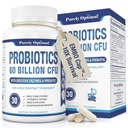 Probióticos Premium Puramente Optimal 60 Billones CFU w / Prebióticos orgánicos & enzimas digestivas