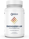 Renue By Science Energizer AM ANTE Liposomal Resveratrol Hesperidin &amp; Green Tea Supplement  60 Capsules with Trans Resveratrol (65mg) Hesperidin (150mg) Green Tea Extract (35mg) - Non-GMO ← Made in USA