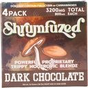 Gummy Nootropic Propietario 3200mg - Mane de León, Reishi, Chaga y Cordycep Nootropic Tripee Mushroom Blend (4, Chocolate Oscuro)