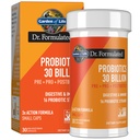 Garden of Life Dr Formulated Once Daily 3-in-1 Completos Probióticos, Prebióticos " Postbióticos - PRE + PRO + Suplemento POSTBIOTIC para Salud Digestiva " de Adultos, 30 Billones CFU, 30 Day Supply