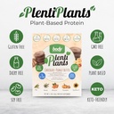 Body Nutrition PlentiPlants Plant Based Protein Powder, Dairy-Free Protein Without Soy or Artificial Ingredients, Naturally Flavored Organic Plant Protein Shake, Chocolate Peanut Butter, 38 g