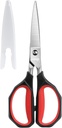LIVINGO Cocina Shears Heavy Duty: Tijeras de cocina Lavavajillas Segura Come Apart Sharp Forged Acero Inoxidable Blade Utility Food All Purpose for Cutting Poultry Carne Huesos Vegetable, 8,5 pulgadas