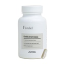 Perelel Daily Iron Ease, 15MG Iron Suplementos con Magnesio, Vitamina C, " Vitamina B12 para Nutrientes " Energy Support, Capsules for Women and Men, Soy, Dairy " Gluten Free, Non GMO, 30 Pills