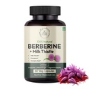 Hurbix Berberine - 1300 mg ANTE 5 en 1 Fórmula mejorada con leche Thistle, Turmeric " Cinnamon ← Premium High-Potency Fórmula 60 cápsulas