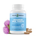 Suplemento máximo de carburante de leche para soporte para hígado – 720mg Silybin Phytosome (10X Absorción) – Detox de limpieza en hígado " Reparación, Salud enzima – Vegan, No GMO, Gluten Gratis – 90 cápsulas (30-Day Supply)