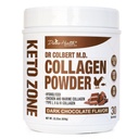 Dr. Colbert, MD Hidrolyzed Collagen Powder ← Chocolate Flavor Silencio por Divina Salud Silencio Tipo I, II, III Pollo &amp; Marine Collagen ← Keto Zone ← Apoyo Pelo, Esquía, uñas &amp; uniones