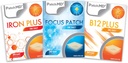 Iron Plus, B12 Energy Plus, " Focus Topical Patch Bundle - 30 Days Supply