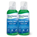 SinuCleanse Daily Care Sterile Saline Nasal Spray, Ultra Fine Mist, Instantly Moisturizes " Relieves Everyday Nasal Congestion Due to Colds " Dry Air, 4.5 Oz (2 Pack), Made in USA
