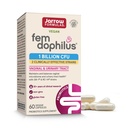 Fórmulas de Jarrow Fem-Dophilus Vaginal Probiotics 1 Billion CFU con 2 Estrechos Basados en las ciencias, Suplemento dietético para el apoyo a las trampas vaginales y urinarias, 60 cápsulas, hasta un suministro de 60 días, estante-estable