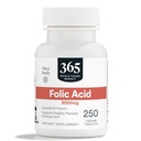 365 by Whole Foods Market, Folic Acid 800mcg, Vegan, 250 Tablets